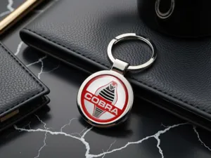 Shelby Anello Chiave Stile Premium in Acciaio Inox